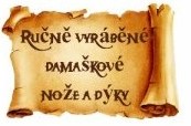 ručně vyráběné damaškové nože